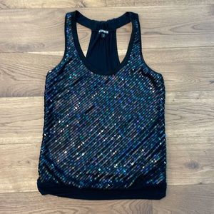 Express Sequin Tank